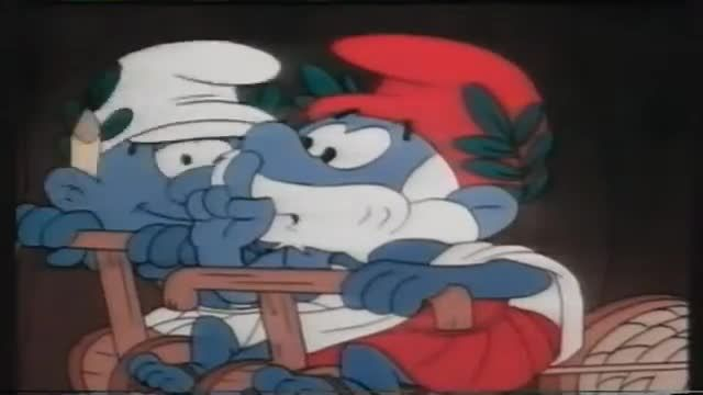 Tecknat Barn Svenska:Smurfarna i Grekland (1989) VHSRIPPEN (Svenska) Hela Filmen (3D)